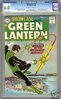 Showcase #22 CGC 6.0 -1st Green Lantern - Bright - 1959